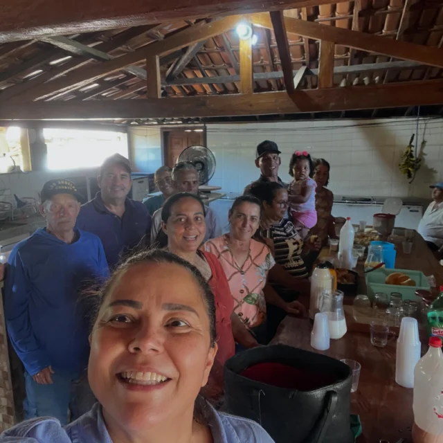 Reunião da ASAFE com os Produtores Rurais do Córrego Branco e Barreirão
